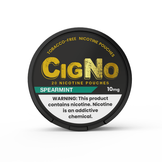 CIGNO Spearmint 10 mg Nicotine Pouches