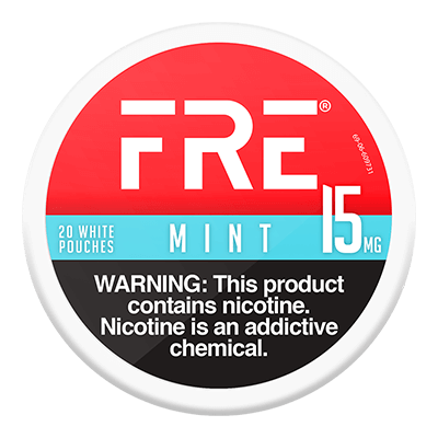 FRE Mint 15mg Nicotine Pouches