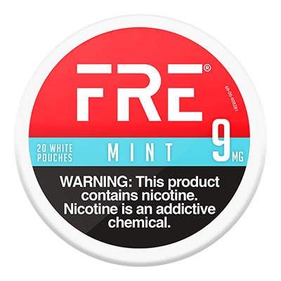 FRE Mint 6mg, 9mg, 12mg, 15mg - www.usanico.comNicotine Pouches5 cans9mg