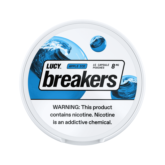 LUCY Breakers Apple Ice 8mg Nicotine Pouches