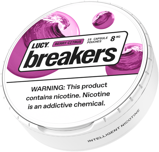 LUCY Breakers Berry Citrus 8mg Nicotine Pouches