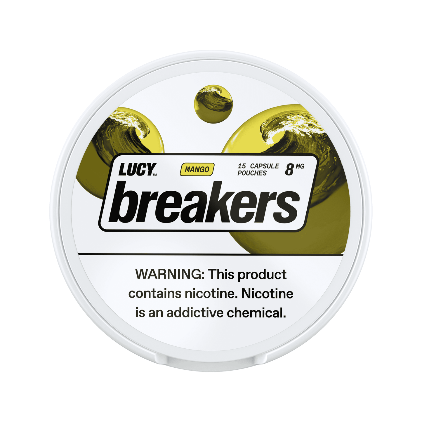 LUCY Breakers Mango 8mg Nicotine Pouches