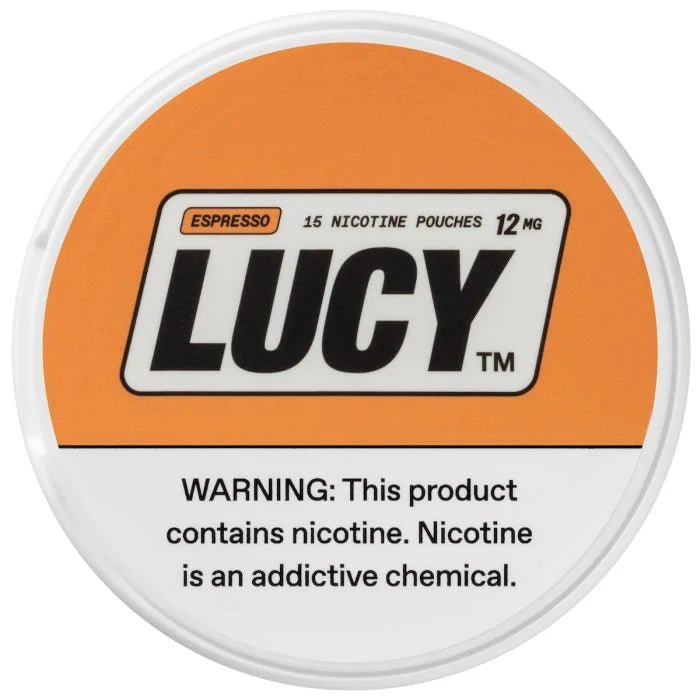 LUCY Espresso 4mg, 8mg, 12mg - www.usanico.comNicotine Pouches5 cans12mg