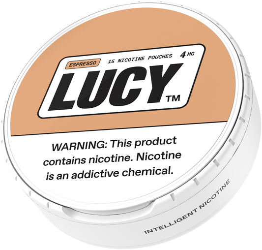 LUCY Espresso 4mg Nicotine Pouches