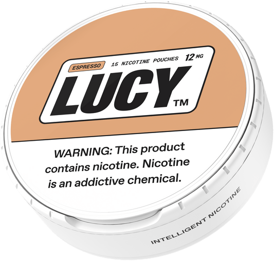LUCY Espresso 12mg Nicotine Pouches