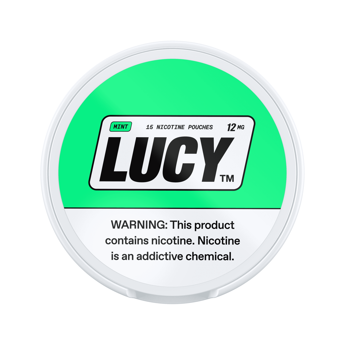 LUCY Nicotine Pouches MINT - www.usanico.comNicotine Pouches5 cans12mg
