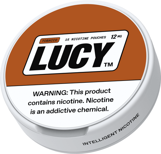 LUCY Tobacco 12mg Nicotine Pouches