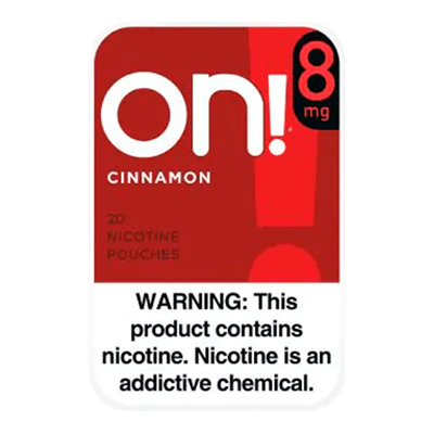 On! Cinnamon 8mg Nicotine Pouches