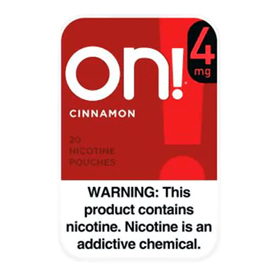On! Cinnamon 4mg Nicotine Pouches