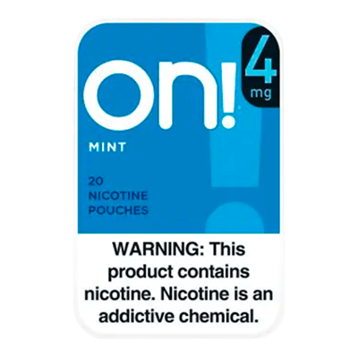 On! Mint 4mg Nicotine Pouches