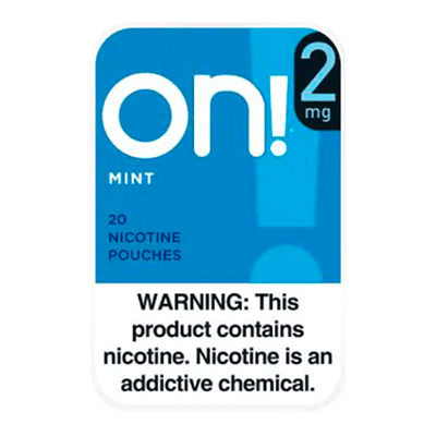On! Mint 2mg Nicotine Pouches