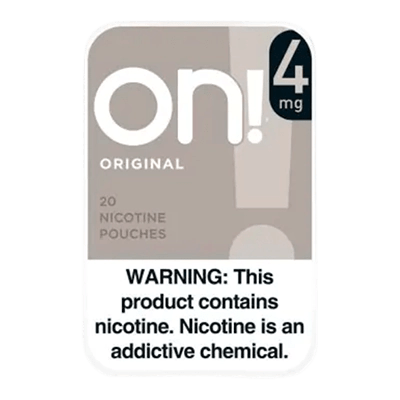 On! Original 4mg Nicotine Pouches