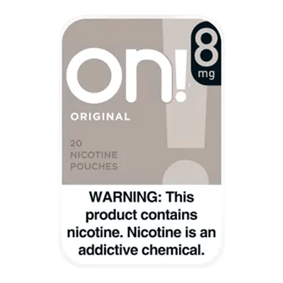 On! Original 8mg Nicotine Pouches