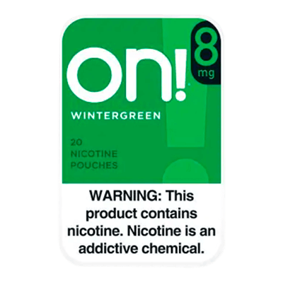On! Wintergreen 8mg Nicotine Pouches
