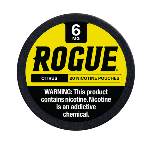 Rogue Citrus 6mg Nicotine Pouches
