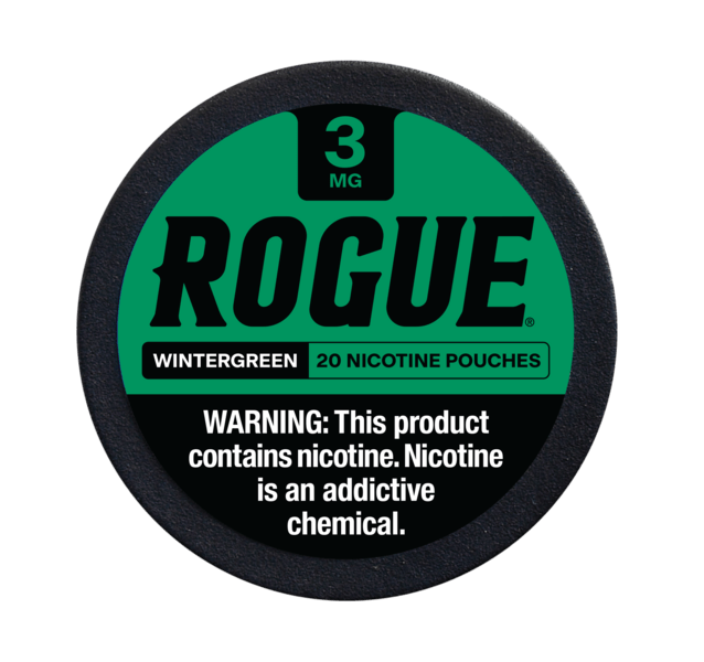 Rogue Wintergreen 3mg Nicotine Pouches