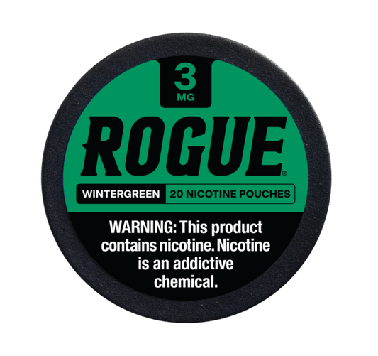 Rogue Wintergreen 3mg Nicotine Pouches