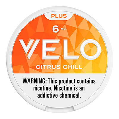 VELO Plus Citrus Chill 6mg Nicotine Pouches