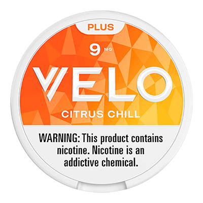 VELO Plus Citrus Chill 9mg Nicotine Pouches