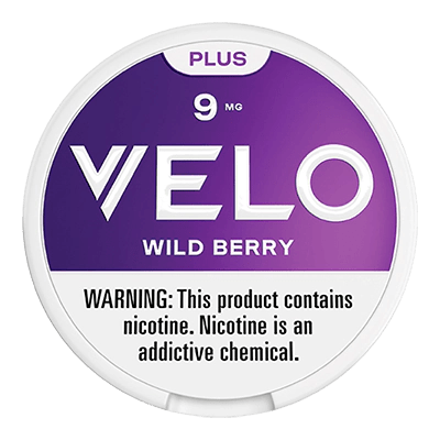 VELO Plus Wild Berry 9mg Nicotine Pouches