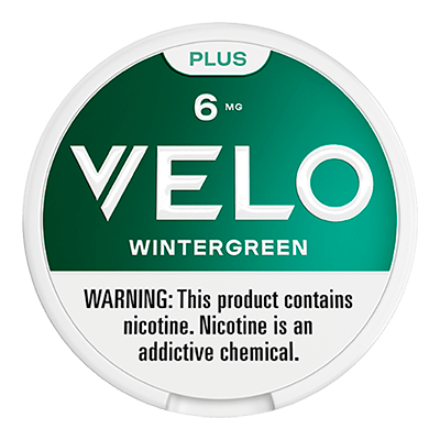 VELO Plus Wintergreen 6mg Nicotine Pouches