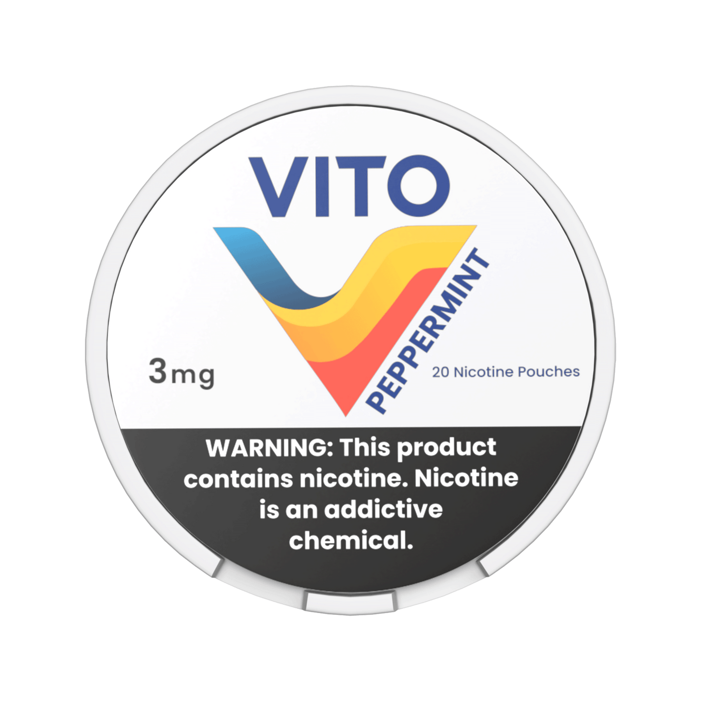 VITO Peppermint 3mg Nicotine Pouches