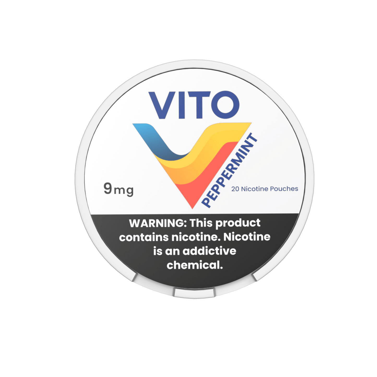 VITO Peppermint 9mg Nicotine Pouches