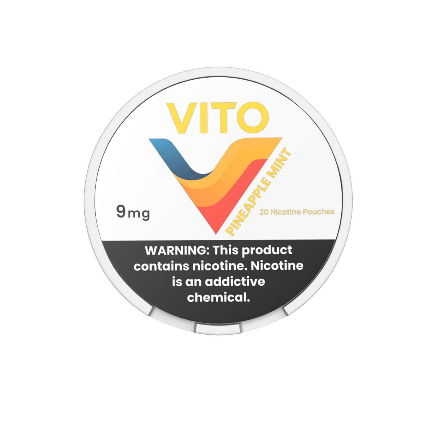VITO Pineapple Mint 9mg Nicotine Pouches