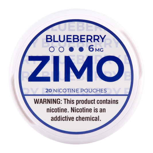 ZIMO Blueberry 6mg Nicotine Pouches