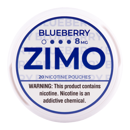 ZIMO Blueberry 8mg Nicotine Pouches