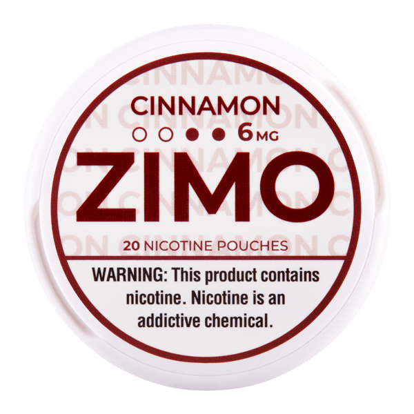 ZIMO Cinnamon 6mg Nicotine Pouches