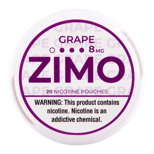 ZIMO Grape 8mg Nicotine Pouches