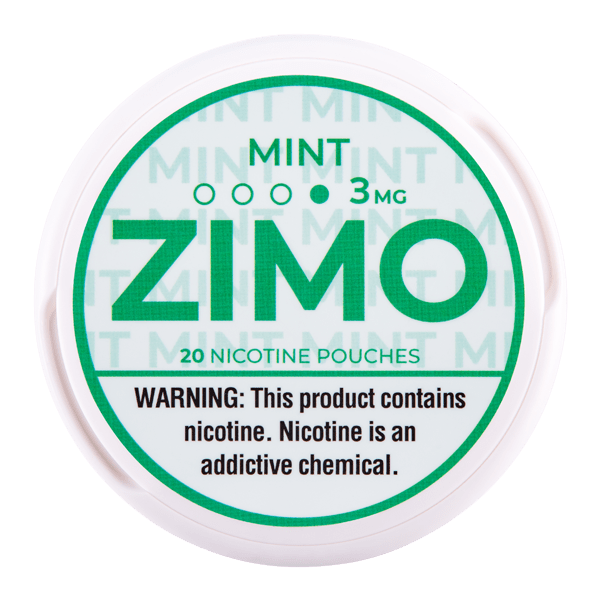 ZIMO Mint 3mg Nicotine Pouches