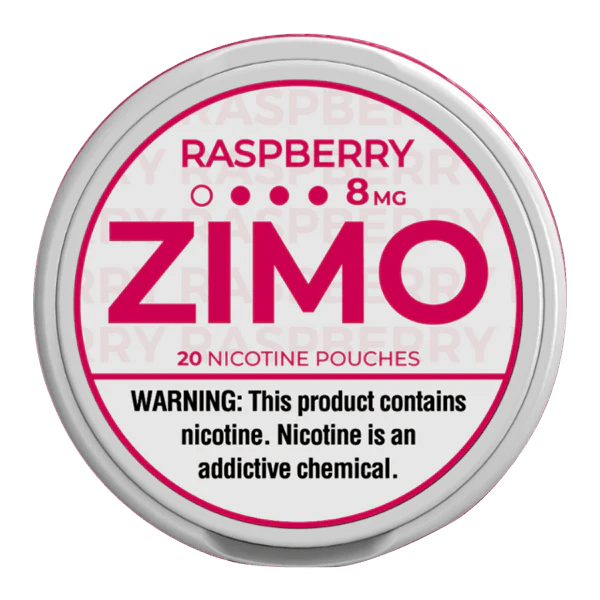 ZIMO Raspberry 8mg Nicotine Pouches