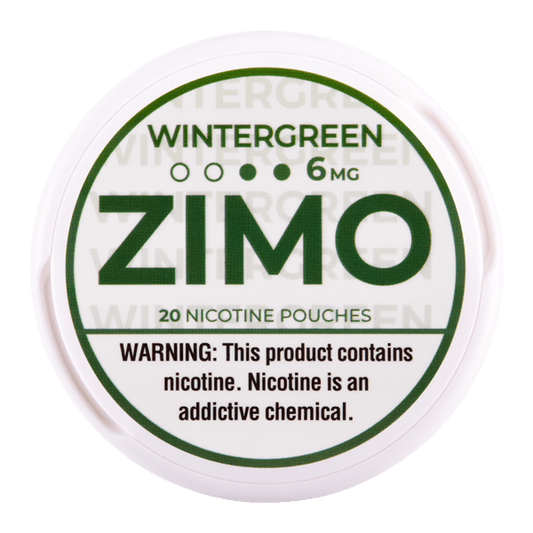 ZIMO Wintergreen 6mg Nicotine Pouches