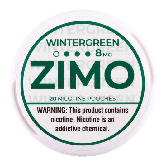 ZIMO Wintergreen 8mg Nicotine Pouches