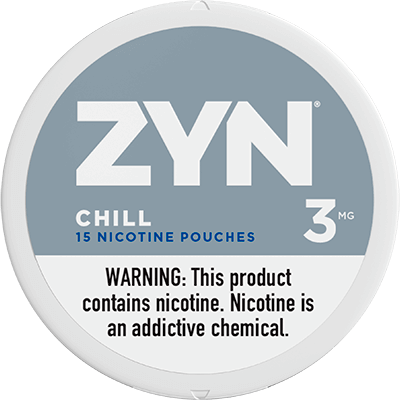 ZYN Chill 3mg Nicotine Pouches