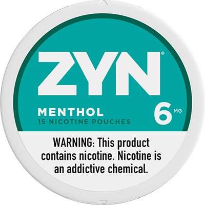 ZYN Menthol 6mg Nicotine Pouches