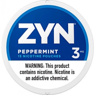 ZYN Peppermint 3mg Nicotine Pouches