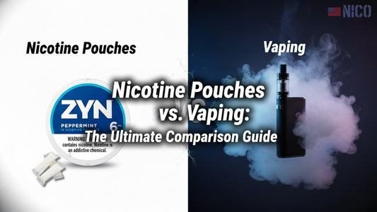 Nicotine Pouches vs. Vaping/E-Cigarettes: Complete Comparison Guide - www.usanico.com