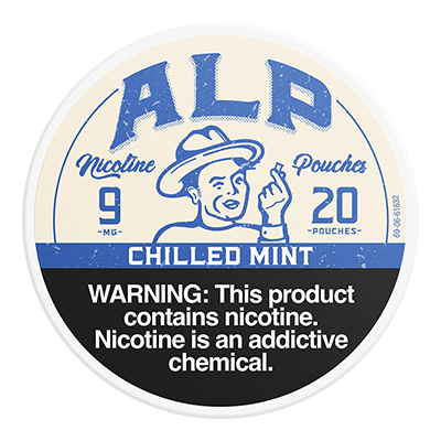 Buy ALP Chilled Mint 9mg Nicotine Pouches Online