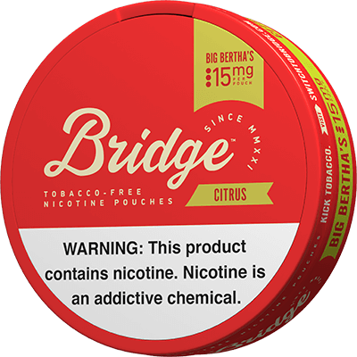 BRIDGE Citrus 15mg Nicotine Pouches