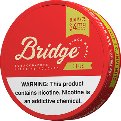 BRIDGE Citrus 4mg Nicotine Pouches