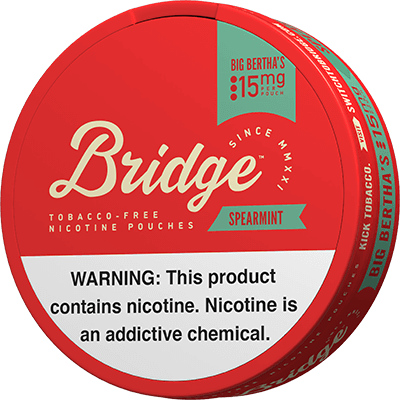 BRIDGE Spearmint 15mg Nicotine Pouches