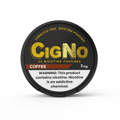 CIGNO Coffee - www.usanico.comNicotine Pouches5 cans7mg