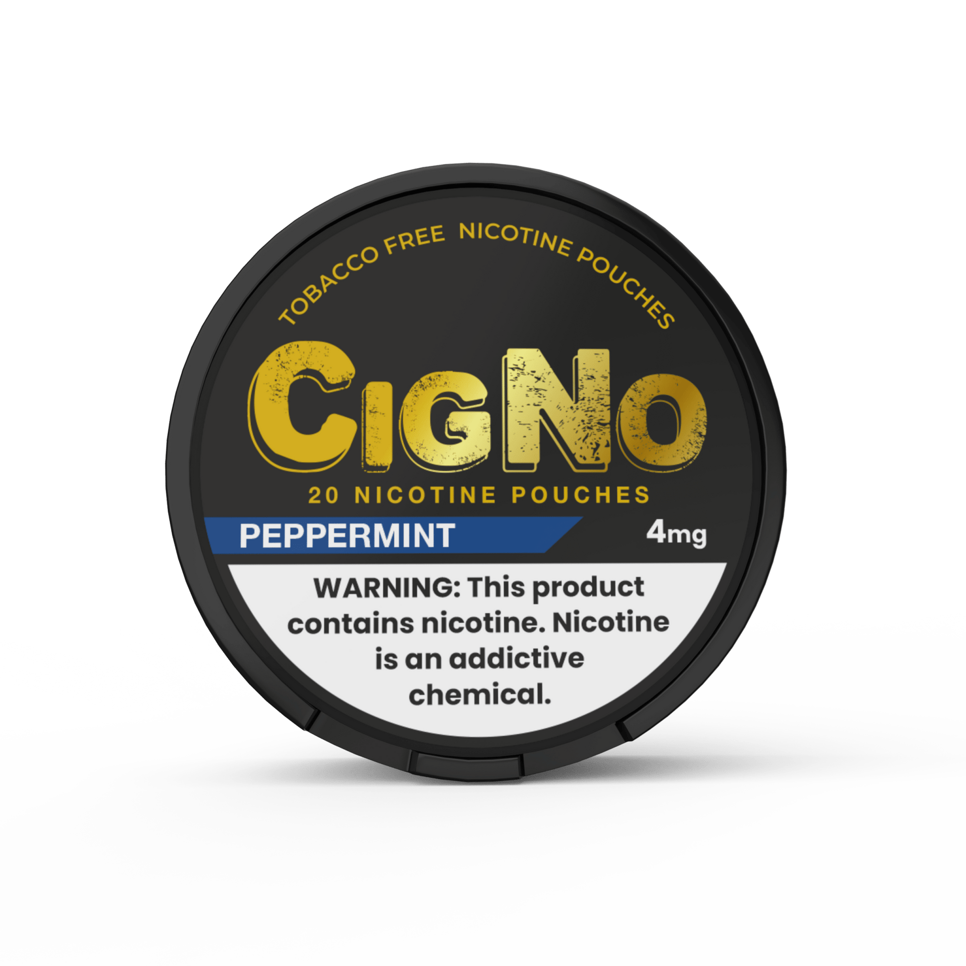 CIGNO Peppermint - www.usanico.comNicotine Pouches5 cans4mg