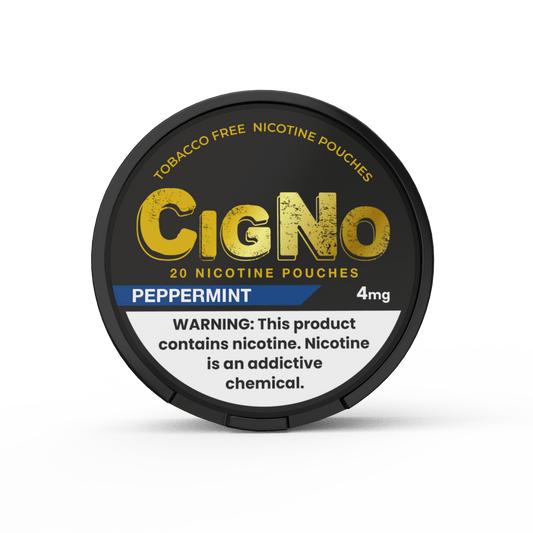 CIGNO Peppermint - www.usanico.comNicotine Pouches5 cans4mg