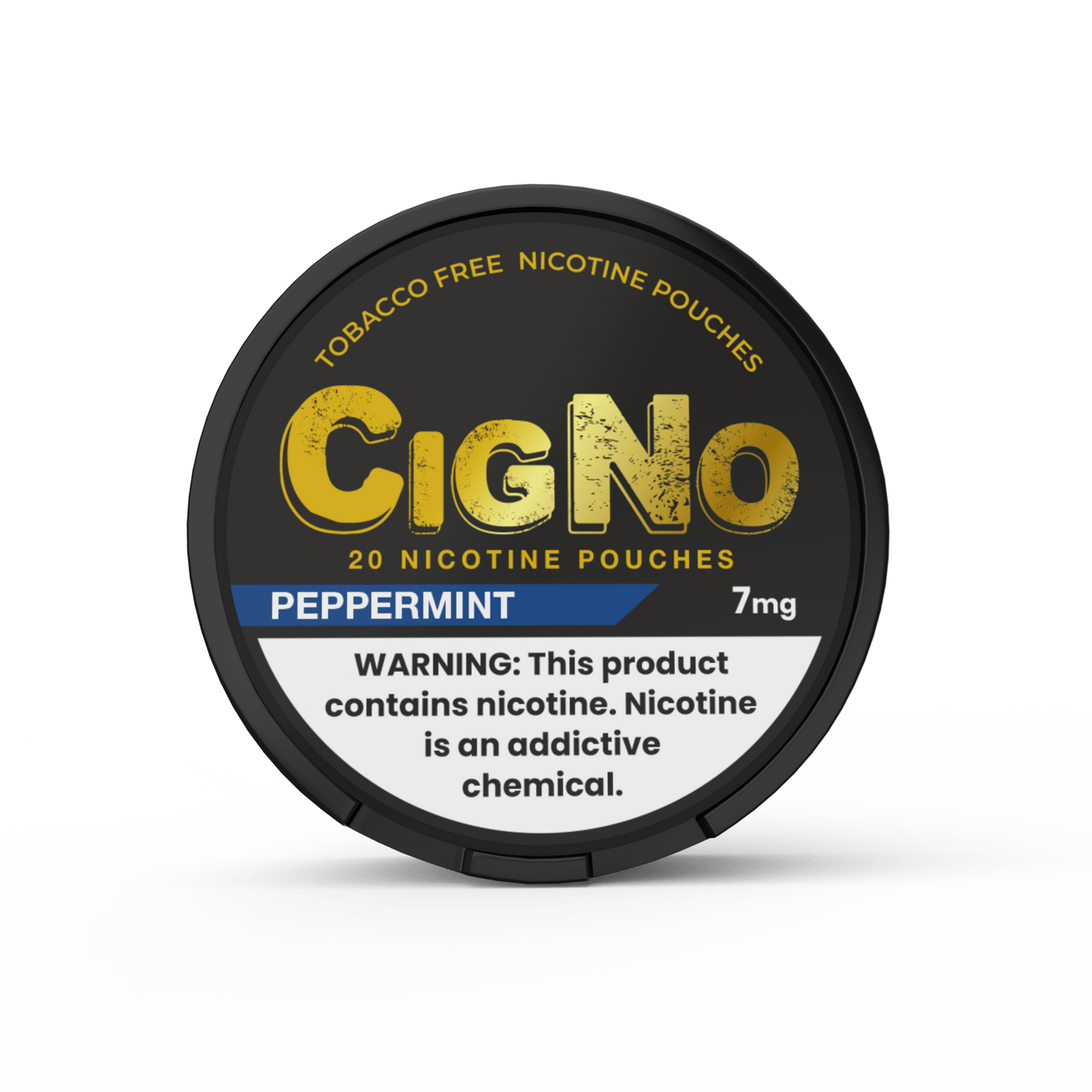 CIGNO Peppermint - www.usanico.comNicotine Pouches5 cans7mg