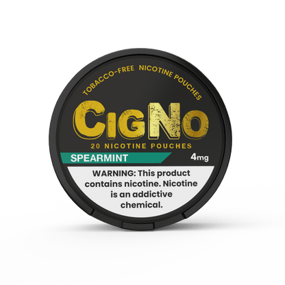 CIGNO Spearmint - www.usanico.comNicotine Pouches5 cans4mg