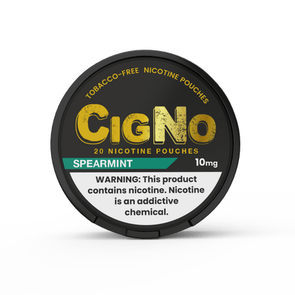 CIGNO Spearmint - www.usanico.comNicotine Pouches5 cans10mg